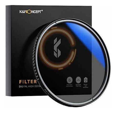 Kyf Concept Filtro De Vidrio Polarizador Circular De 82 Mm U