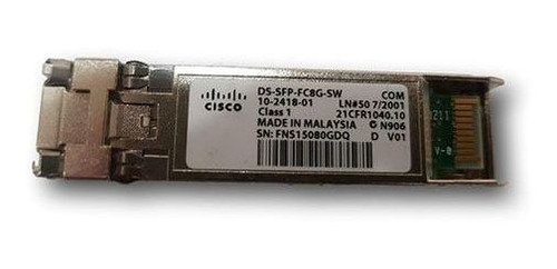 Gbic Cisco - Mm - 8 Gb - Sfp+ - 500 M -sw - Lc 10-2418-01