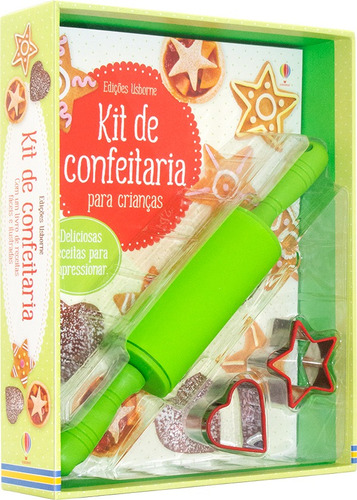 Kit de confeitaria, de Wheatley, Abigail e Patchett, Fiona. Editora Brasil Franchising Participações Ltda, capa mole em português, 2018