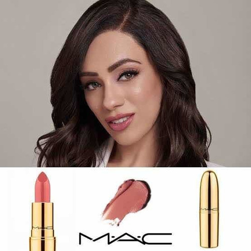 Labial Mac Rosy Mcmichael Acabado Gloss Color Rosa Rosa