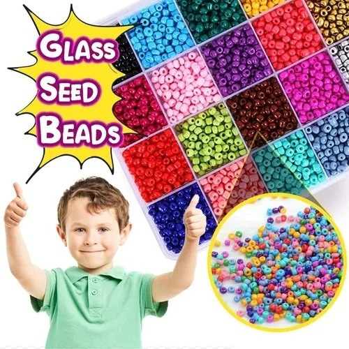 Conjunto De Cuentas Pequeñas Para Hacer Pulseras.