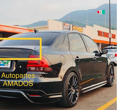 Alerón Cajuela Spoiler Vw Vento Todos Los Modelos Plastico