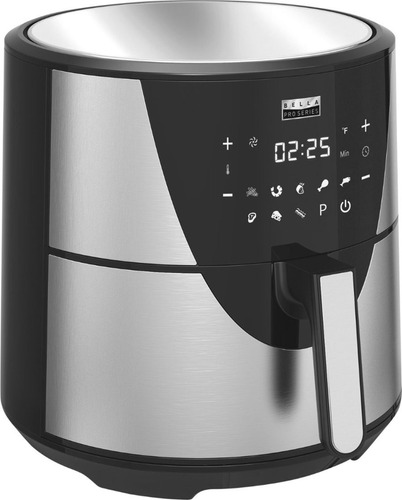 Bella Pro Series - 8-qt. Digital Air Fryer - Stainless Steel