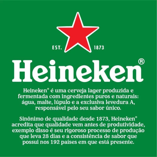 Heineken Com 12 Unidades De 473ml Cada