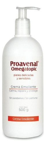 Crema Proavenal Omegatopic Humectacion Intensiva 500 Ml