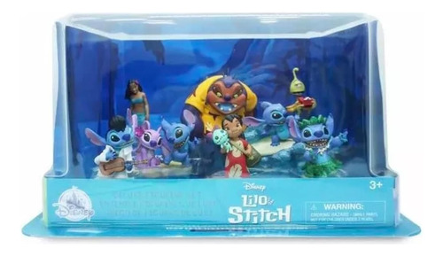 Lilo Y Stitch Play Set Deluxe 8 Pzas Disney Store 