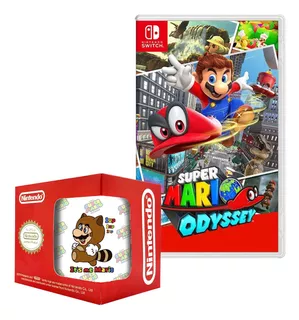 Super Mario Odyssey Nintendo Switch Y Taza 4