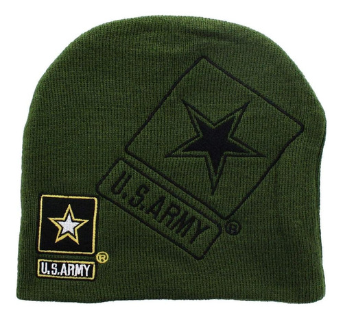 Ee. Uu. Gorro Verde Con Licencia Oficial Del Ejército