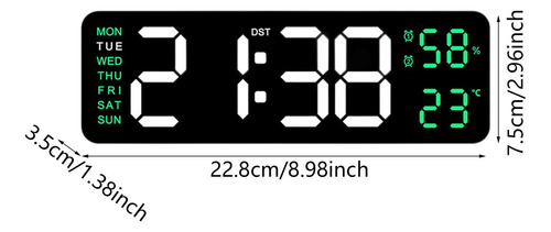 Reloj Despertador Digital Reloj De Escritorio Función De