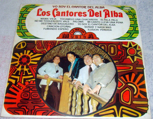 Los Cantores Del Alba Yo Soy El Cantor Del Alba Lp Argentino