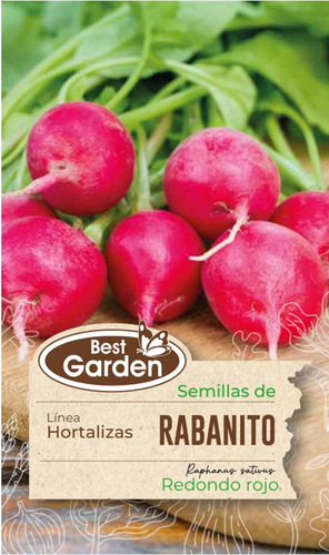Semilla Rabanito 5gr. Best Garden