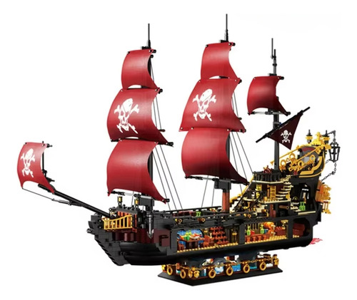 Ce Set De Bloques De Construcción En Maqueta De Barco