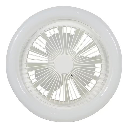 Ventilador De Techo W E27 Con Luces Cerradas, Luz De Ventila