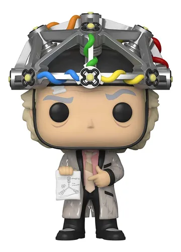 Set Pop Funko Back To The Future Doc Con Casco Y Camiseta