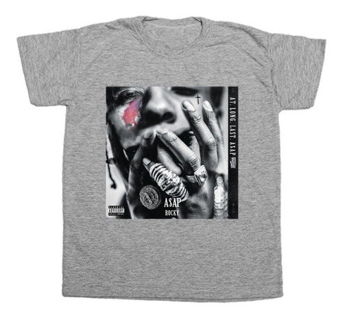 Imagen 1 de 1 de Remera A$ap Rocky Asap Rocky At Long Last Unisex
