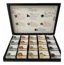 Comprar Caja Madera  Palpito Té Hebras En Saquitos Infusiones  