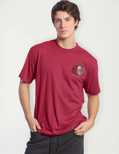 Remera Hombre Volcom Curious Cat