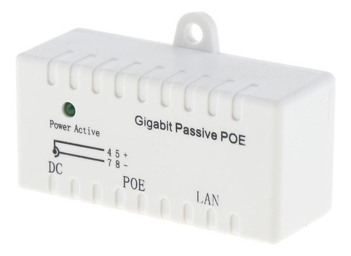 Gigabit Power Over Ethernet Divisor De Injetor Poe Passivo