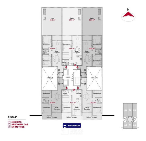 Imagen 10 de 12 de Departamento De Un Dormitorio Con Patio Exclusivo - Ituzaingo 600