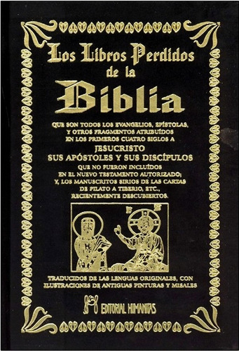 Los Libros Perdidos De La Biblia  - Anonimo