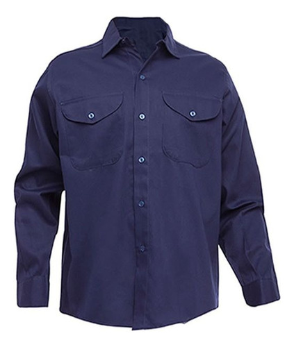 Camisa De Trabajo Homologada Grafil Azul Hombre