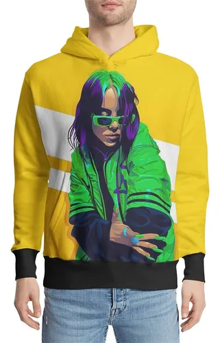 Buzo billie eilish verde hotsell