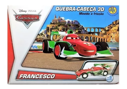 lembrancinha Quebra Cabeça carros disney 