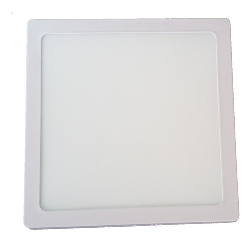 Lampara Cuadrada Led 12w Multivoltage (85-265v) Luz Blanca