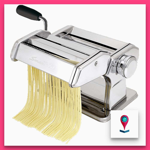 Fábrica De Pastas Smart Tek Buona Pasta Bp2017 Acero Inox Pc Color Plateado