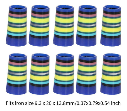 10x Casquillos De Hierro Para Golf, Adaptador De Estilo E
