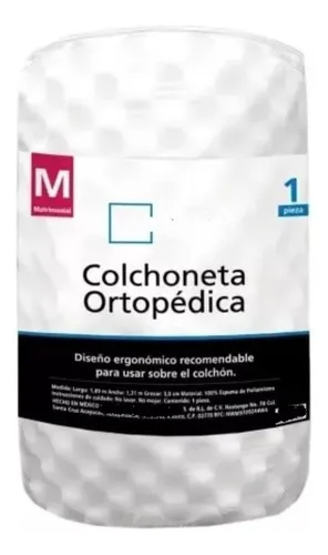 comprar Colchoneta Cubre Colchon Ortopedica Matrimonial Confortable.
