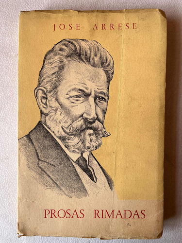 Libro Antiguo Prosas Rimadas Jose Arrese Obra Poetica