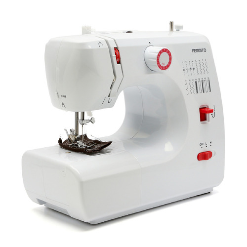 Imagen 6 de 12 de Máquina de coser recta Femmto HLT16 portable blanca 220V