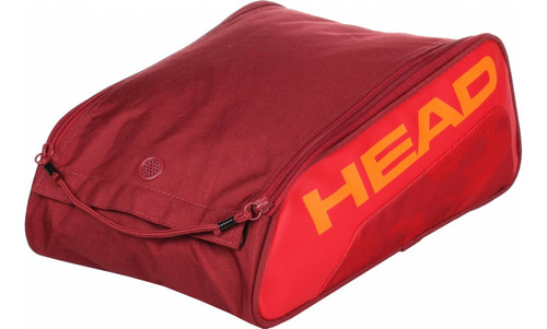 Porta Calzado Zapatillas Head Tour Bolso Tenis Padel Botiner Color Rojo-naranja