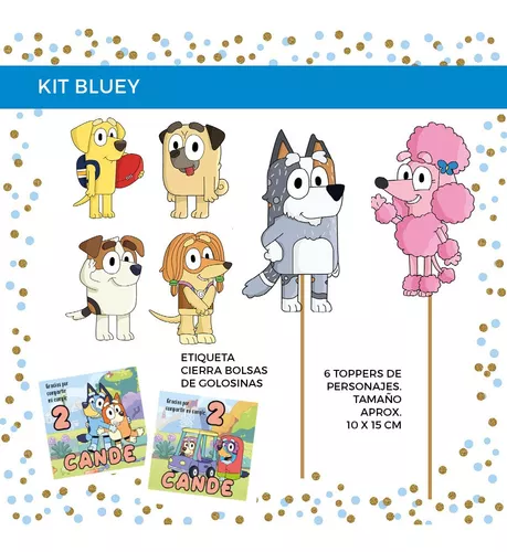 28 ideas de Bluey  kits imprimibles para cumpleaños, fiesta de cumpleaños  infantil, fiesta de bingo
