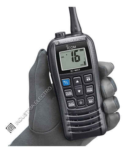 Handy Icom M37 Vhf Marino *nuevo Flota*