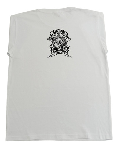 Remera Airbag Calavera Llamas Por Underfan