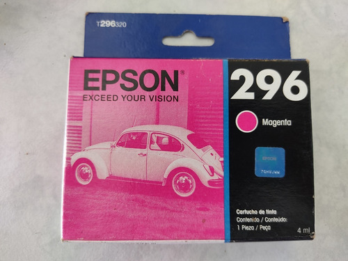 Cartucho De Tinta Epson 296 Magenta Precio Neto Iva Incluido (Usado)