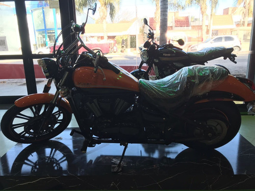 Imagen 5 de 20 de Kawasaki Vulcan 900 Custom 2022 0km Naranja