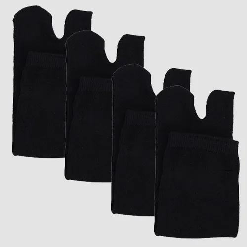 2 Pares De Calcetines Unisex Con Punta Tabi Para Kimono Y Sa