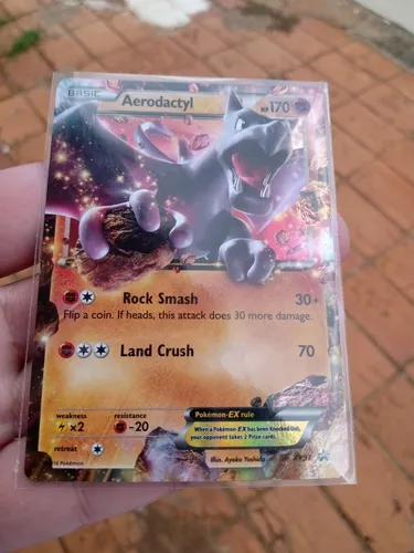 Carta Pokemon Aerodactyl Ex Original (condição Sp)