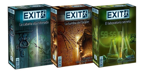 Juego De Mesa Exit 11 La Mansion Siniestra Devir Original
