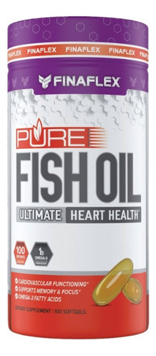 Omega 3 Fish Oil 100cp Finaflex - Unidad a $74900