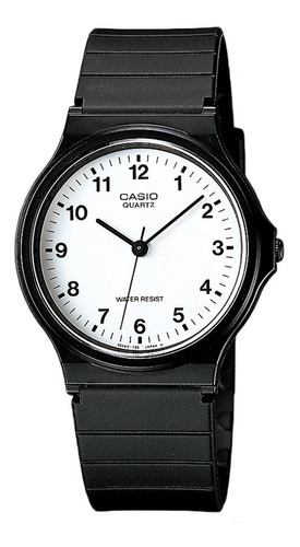 Reloj Casio Mq24 Unisex Blanco  *watchsalas* Full Color Del Fondo Blanco Mq-24-7b