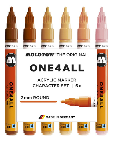 Molotow One4all - Juego De Rotuladores De Pintura Acrilica