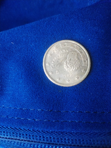 Moneda De 50 Euro Cent De 1999 