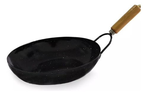 Wok En Chapa De Hierro P/ Salteados Gastronomico 36cm 