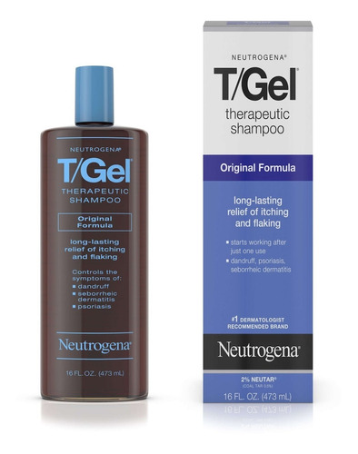 Shampoo Neutrogena T/Gel Shampoo Terapéutico en botella de 473mL por 1 unidad