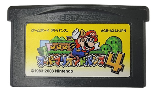 Super Mario Bros 3 Advance 4 Original Game Boy Gba Original 