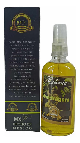 Loción Mandragora De Raiz - Proteccion Y Atrae El Amor